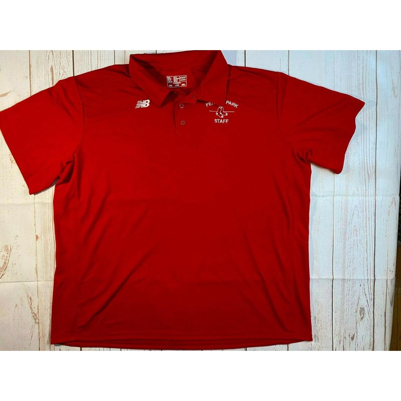 Red sox womens jersey type shirt - Depop