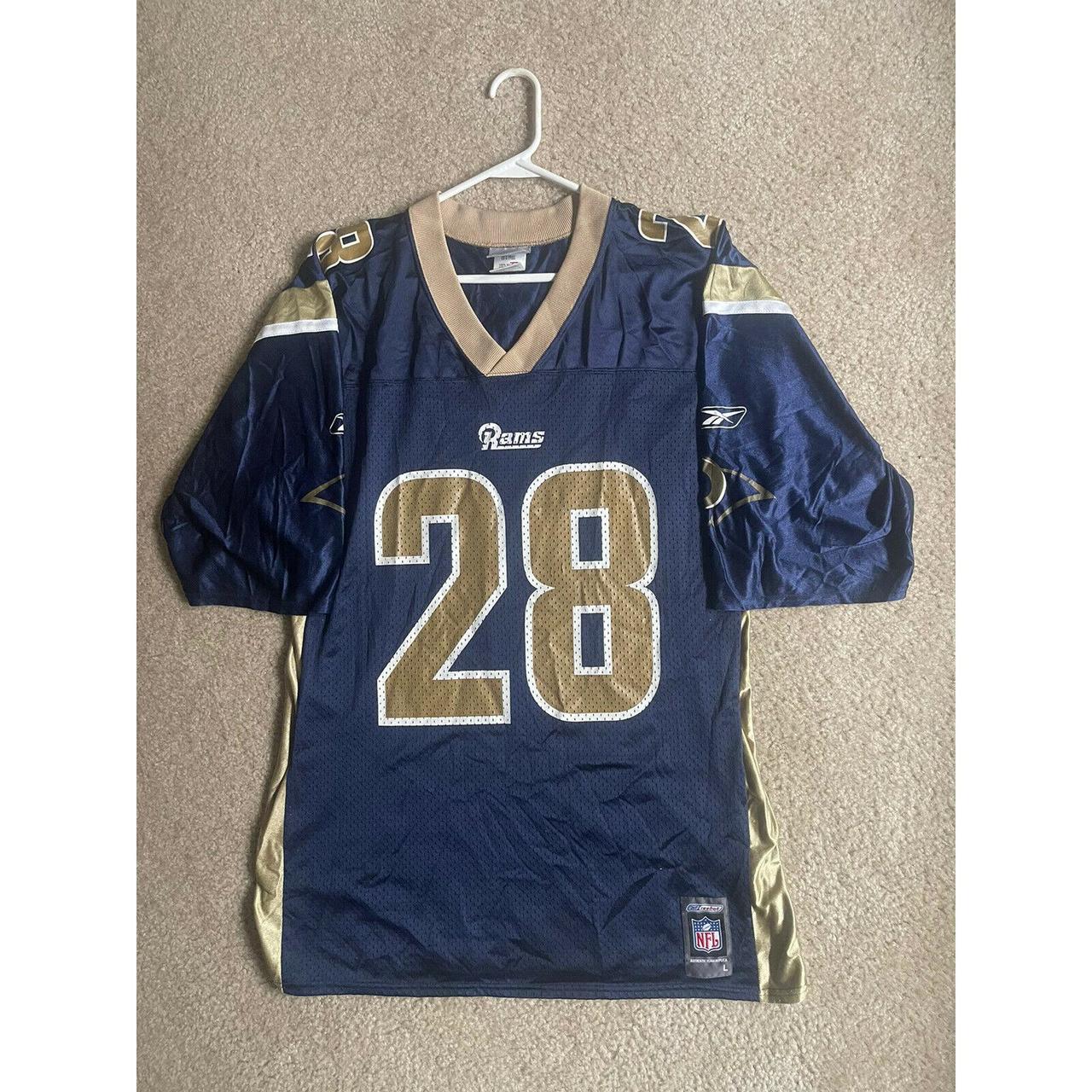 Reebok St. Louis Rams Marshall Faulk On Field - Depop