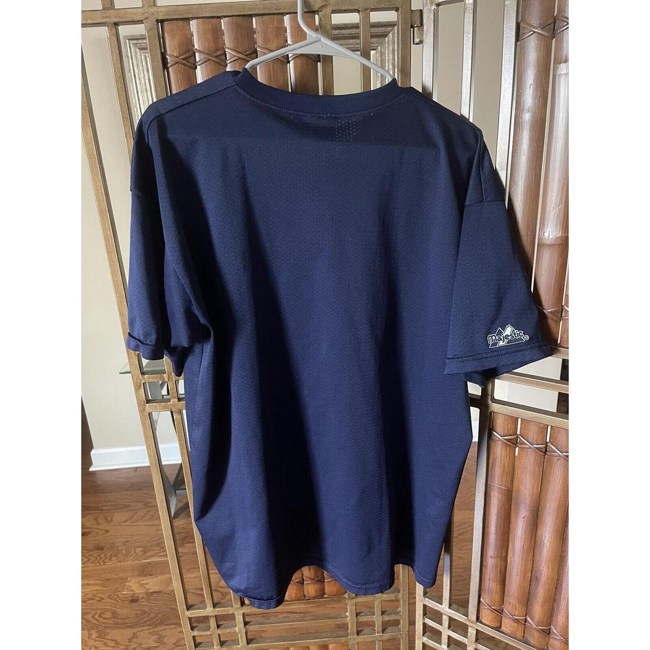 VINTAGE NEW YORK YANKEES MAJESTIC PULLOVER V-NECK - Depop