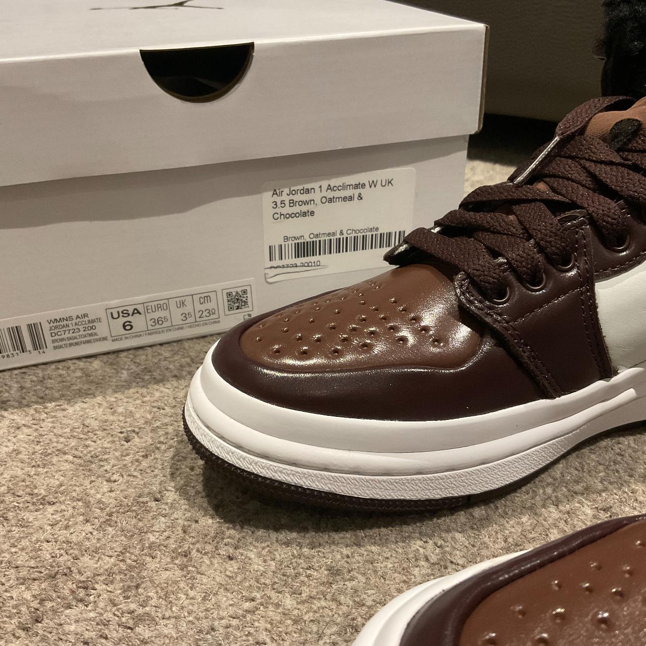 ?Air Jordan 1 Acclimate Brown Chocolate UK3.5 Brand... | Depop