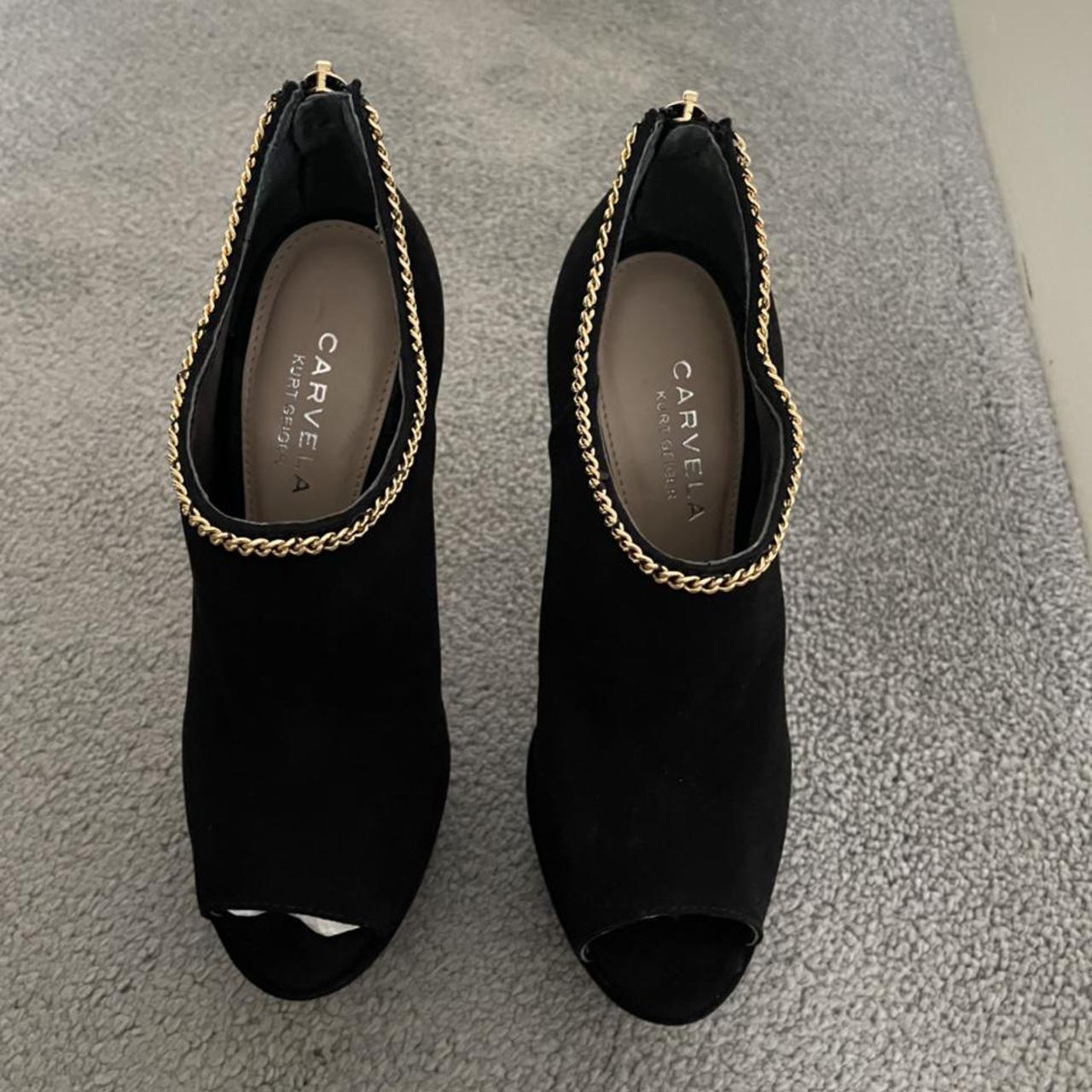 carvela peep toe heels