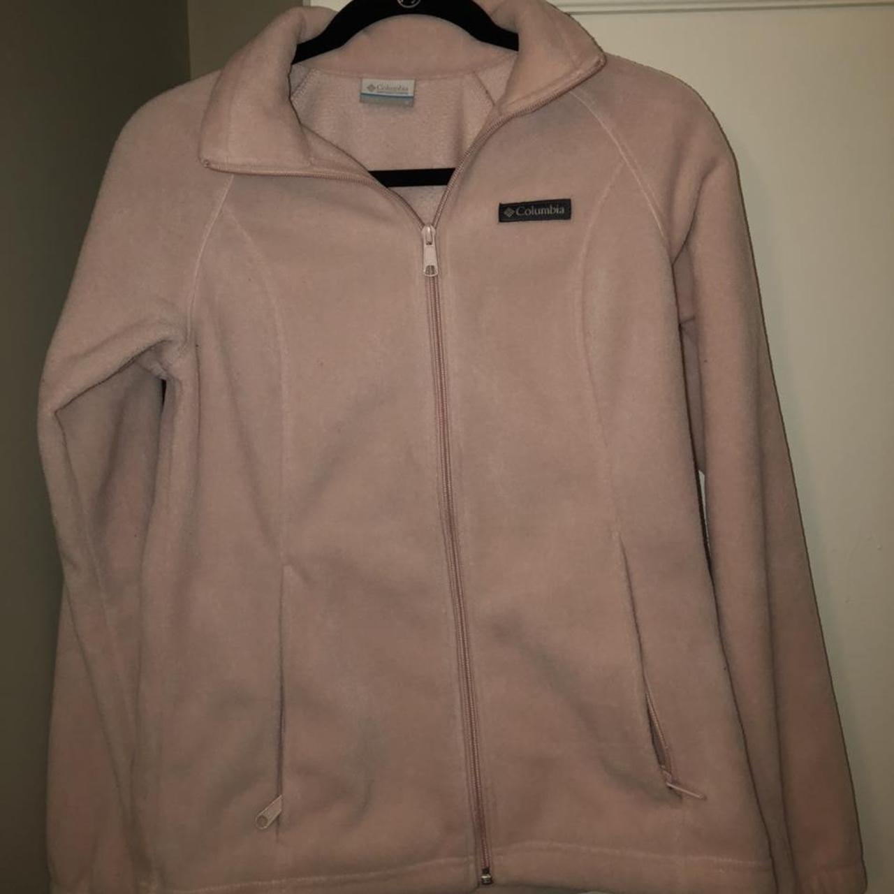 womens brown columbia fleece jacket