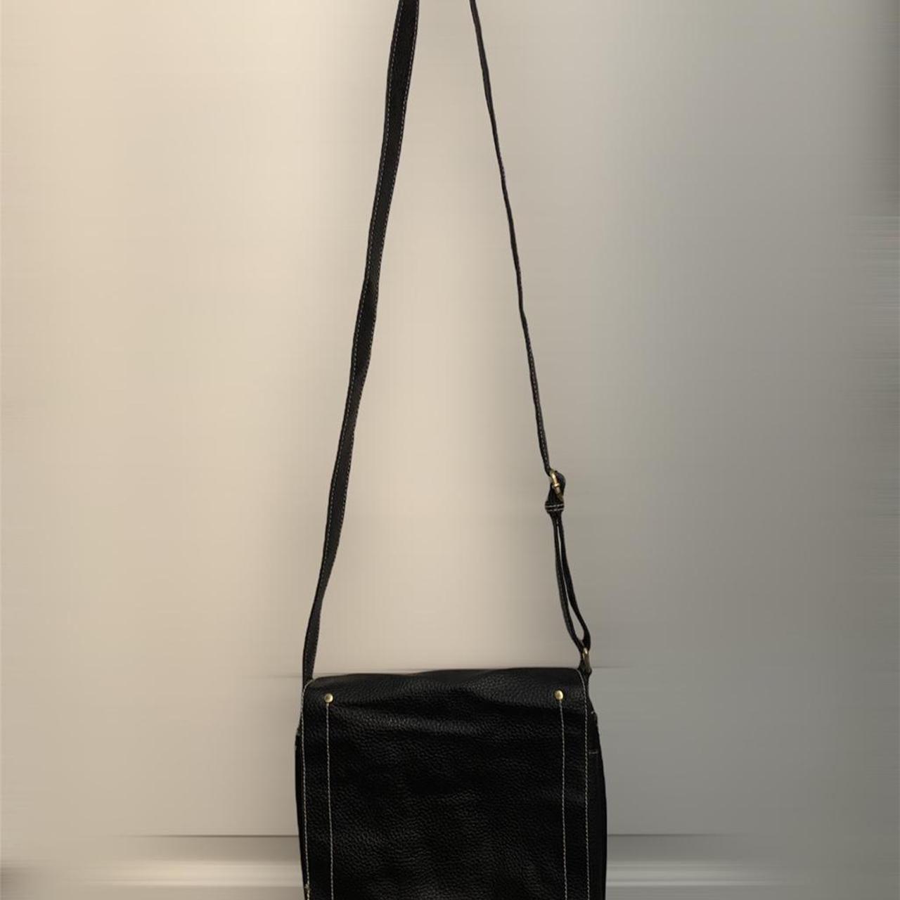 Fergie black crossbody purse with three inside... - Depop