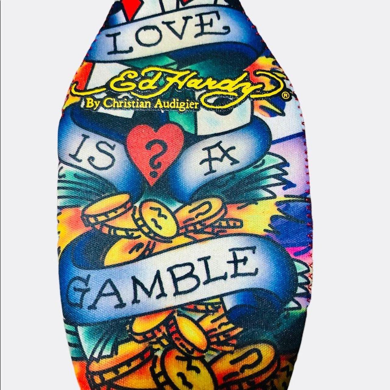 Ed Hardy Blue Depop