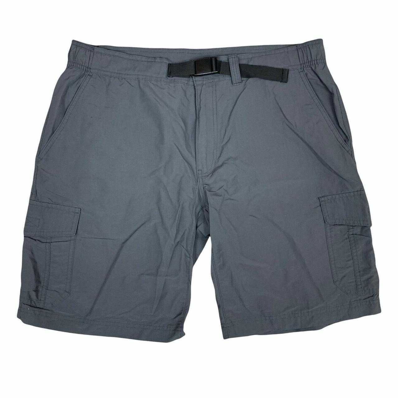 Eddie Bauer Cargo Shorts Mens Extra Large Gray Black... Depop
