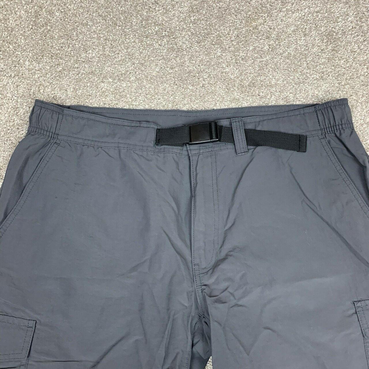 Eddie Bauer Cargo Shorts Mens Extra Large Gray Black... - Depop