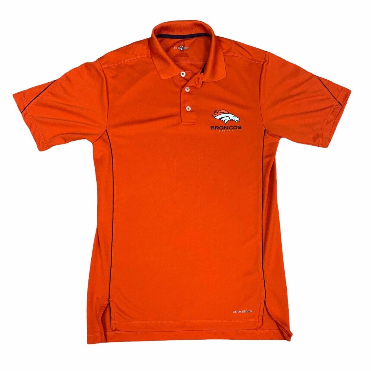 Tommy Hilfiger Orange/White Denver Broncos Holden Raglan Polo