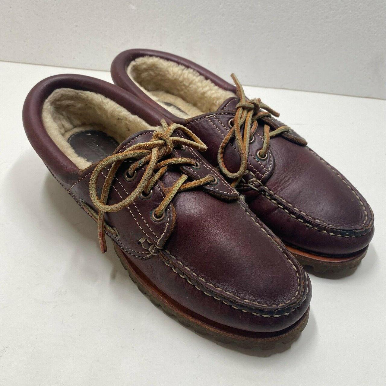 timberland boat shoes size 8