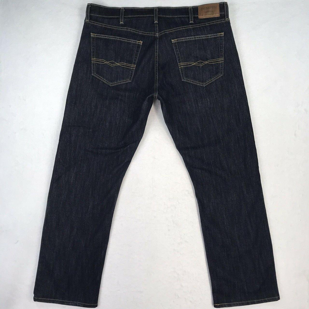 Levi's Denizen 218 Straight Fit 40x32 Blue Jeans... - Depop