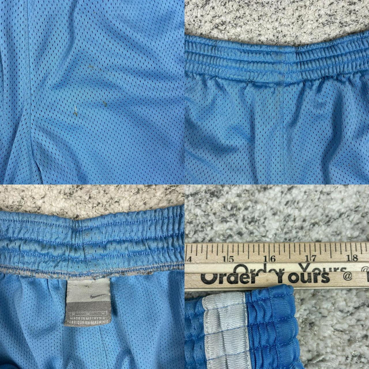 Nike Basketball Shorts Men Medium Mesh Columbia Blue... Depop
