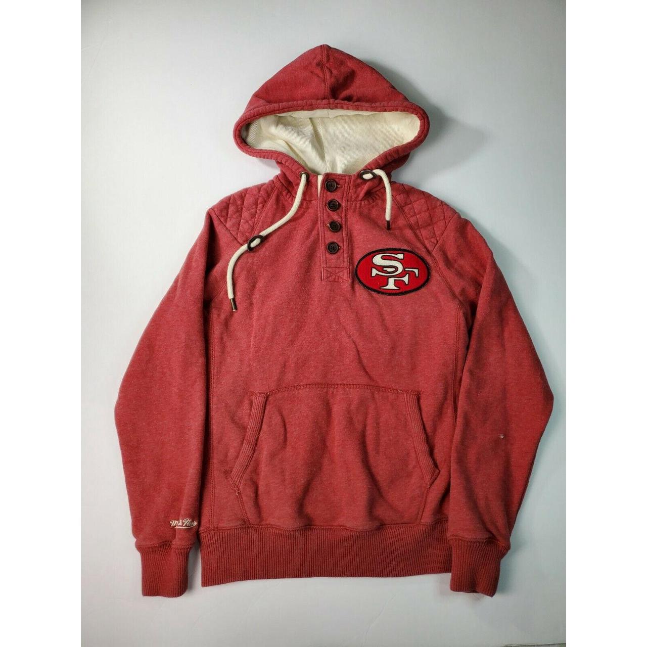 San Francisco 49ers Mitchell & Ness sweatshirt. Size - Depop