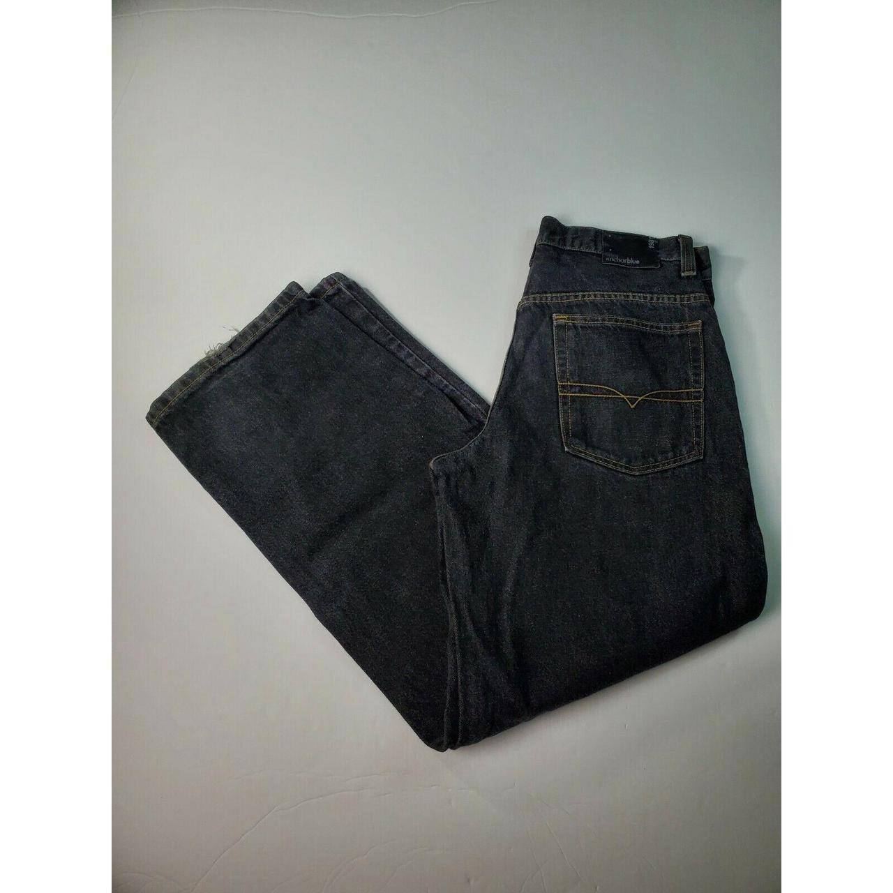 vintage anchor blue jeans