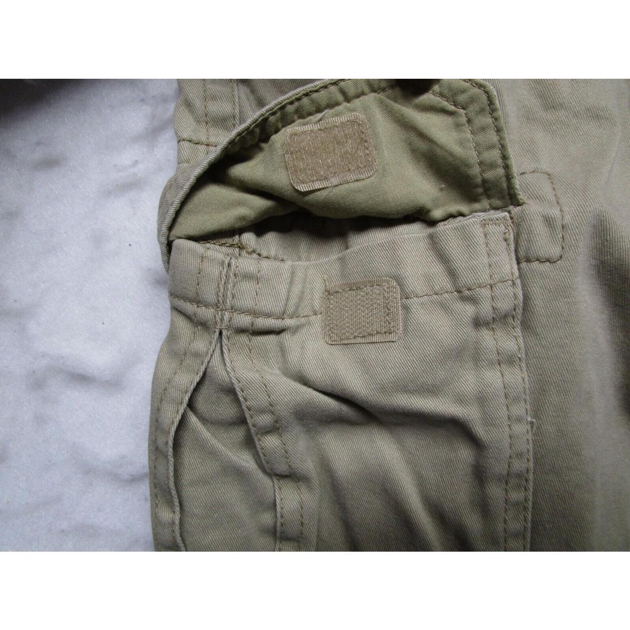 St Johns Bay Cargo Shorts Mens 36 Beige Pockets Depop   P0 