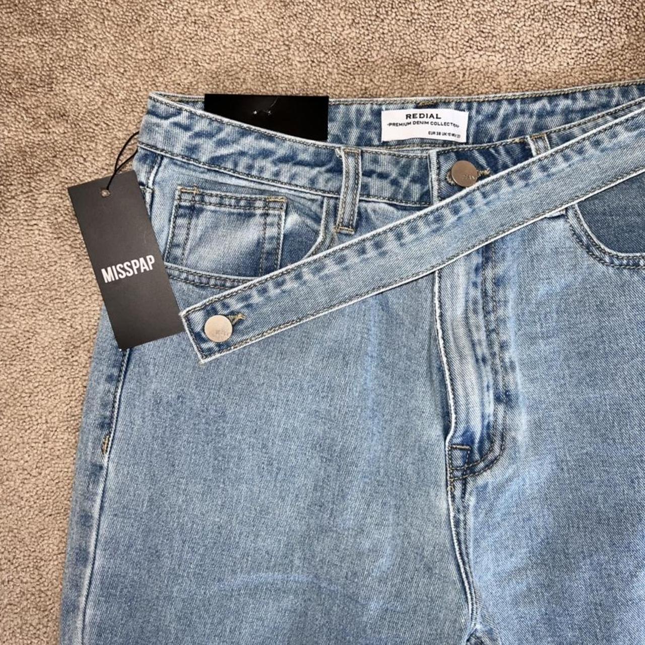 Product Image 2 - Asymmetric Belt Mom Jeans 
Wrap