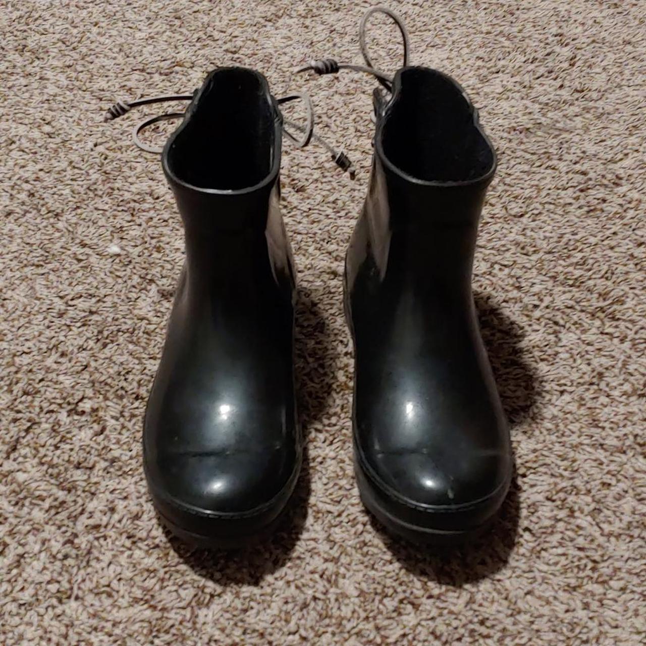 sperry top sider rubber boots