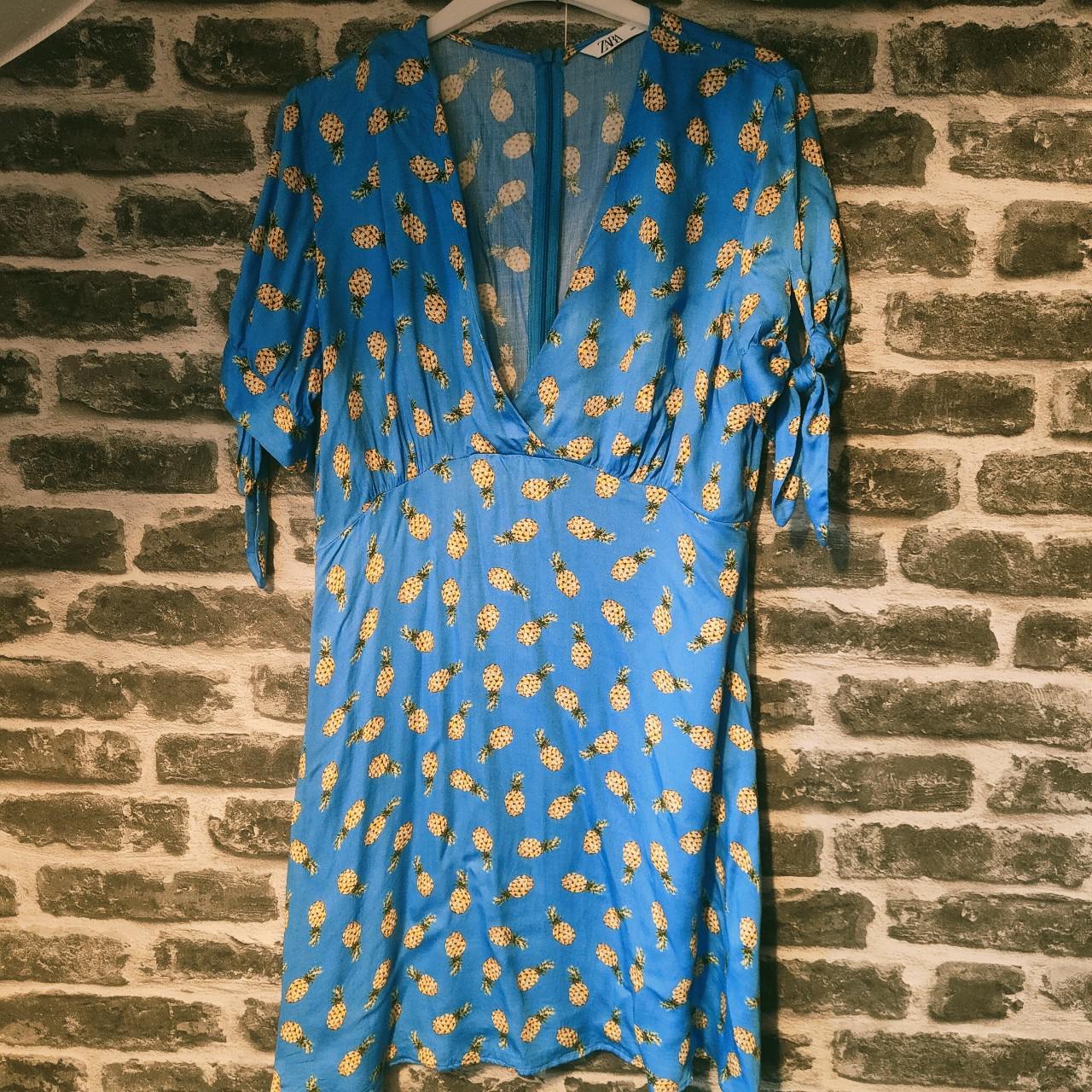 zara pineapple dress
