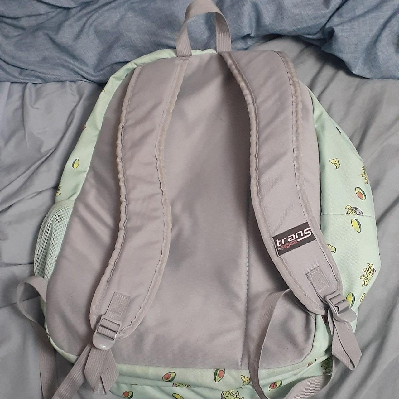Transport Jansport avacado patterned backpack. Depop