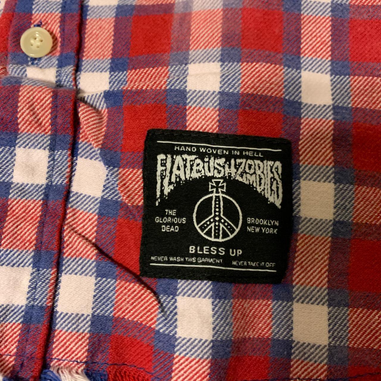 Selling Flatbush Zombies - SUNFADEFLANNEL-RED