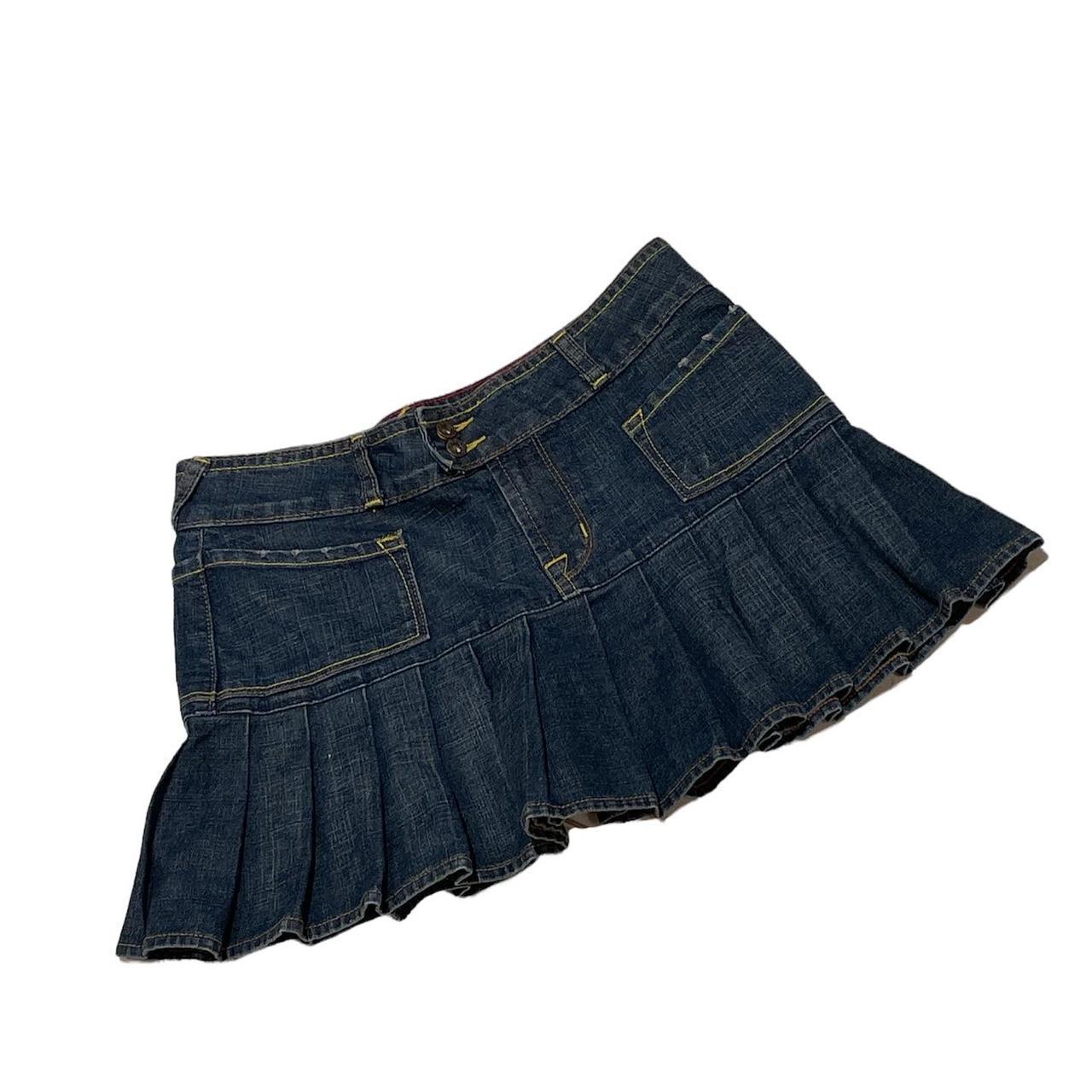 Von Dutch Denim Mini Skirt! Y2K, EARLY 2000’s!!! SO... - Depop