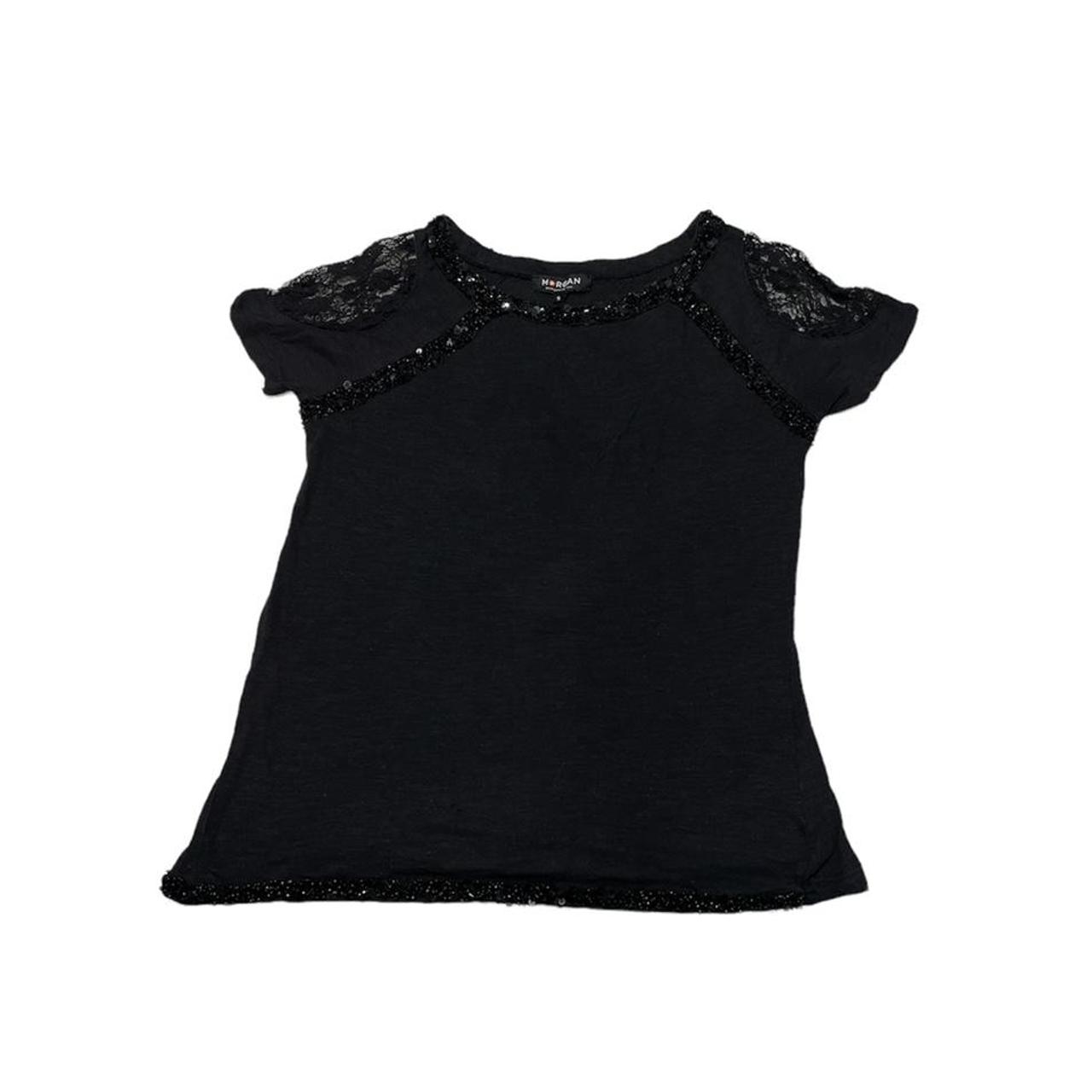 Morgan De Toi Women's Black T-shirt