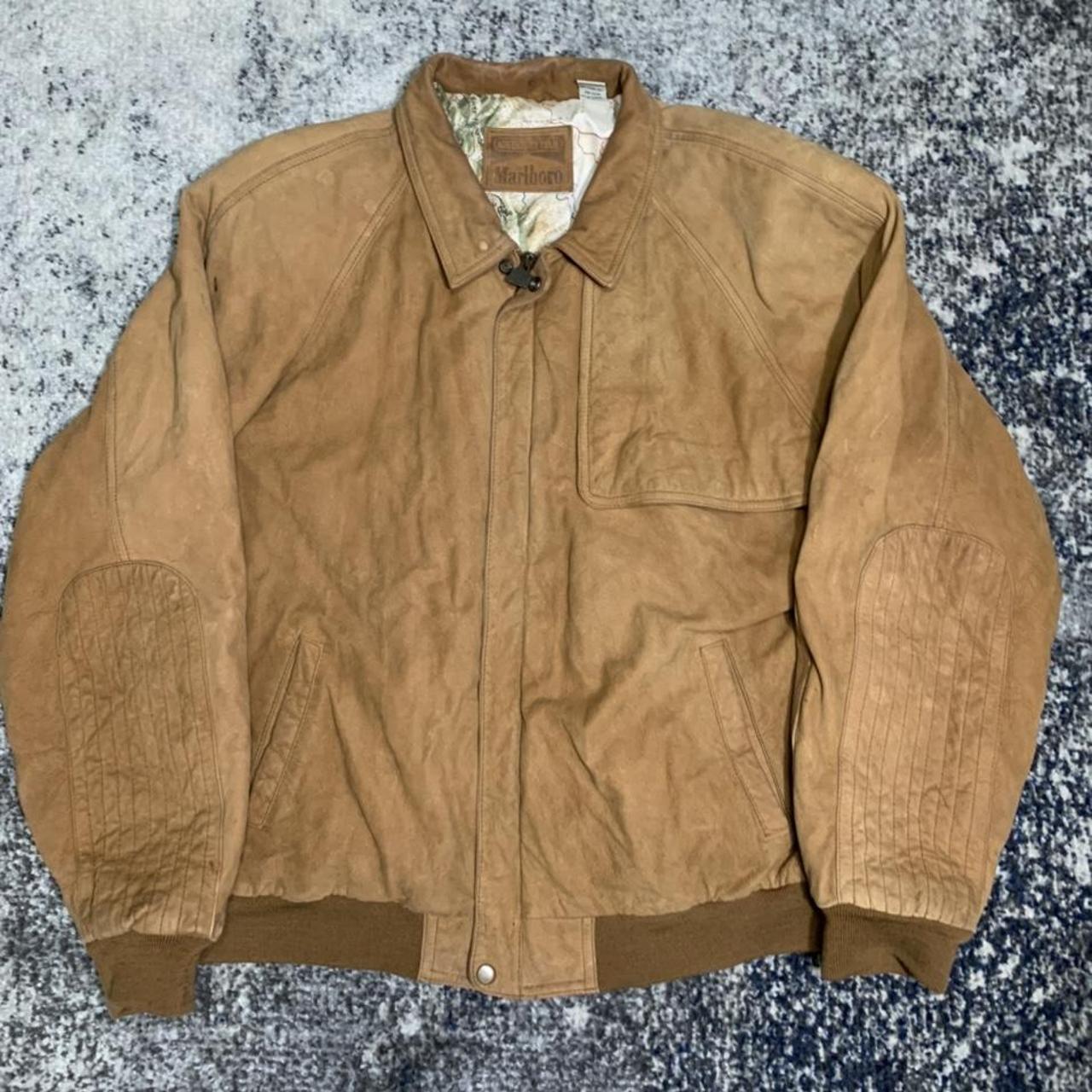 marlboro suede jacket