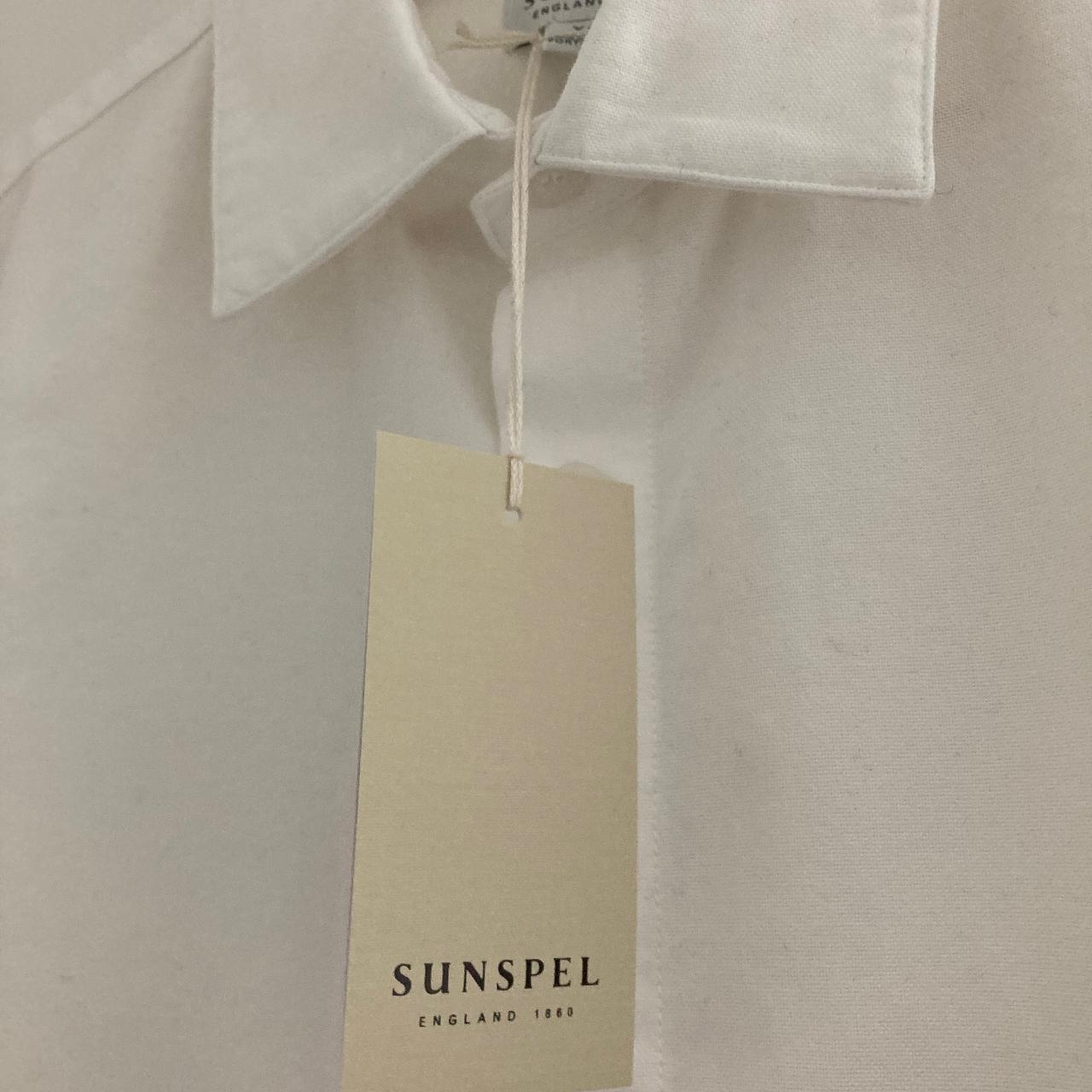 Sunspel Men's White Shirt (4)