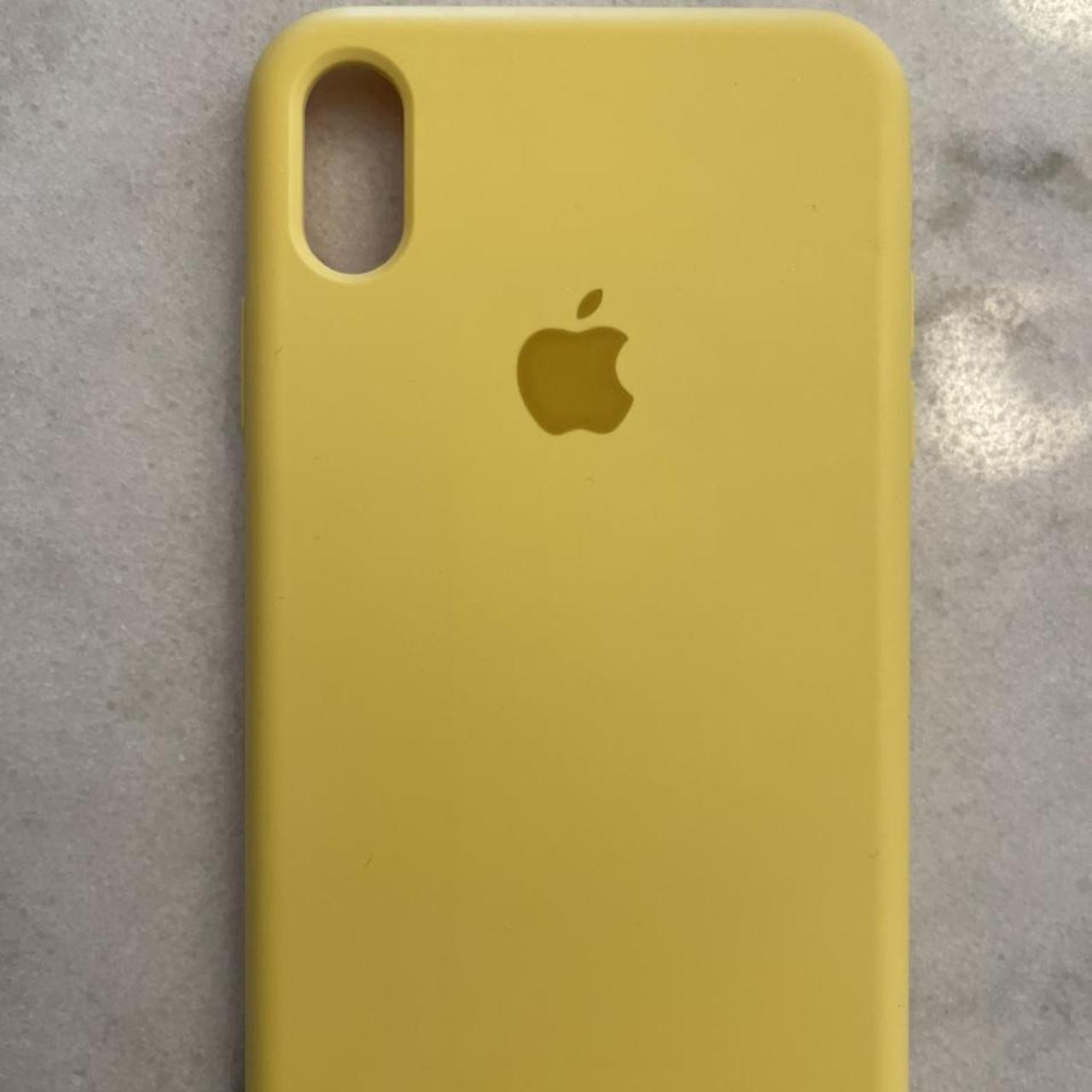 iPhone XS Max Silicone Case - Mellow Yellow - Apple