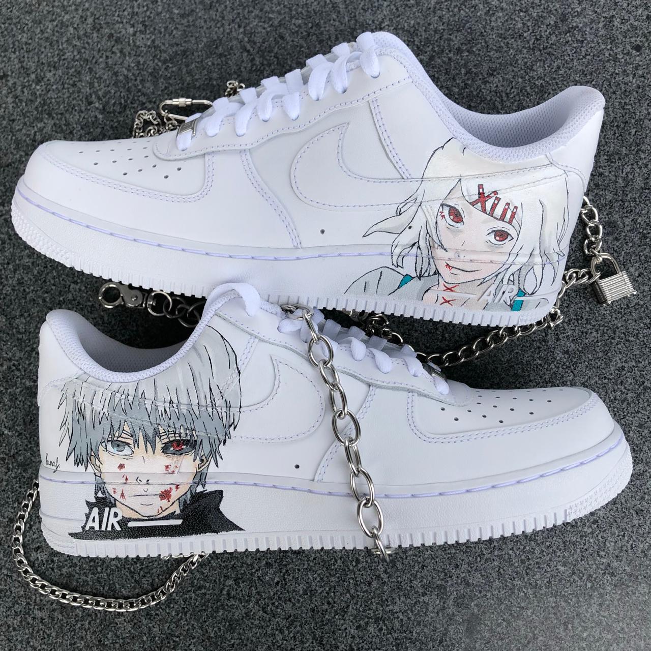 Air Force 1  Anime customized by Jules  julescustomizedkicks