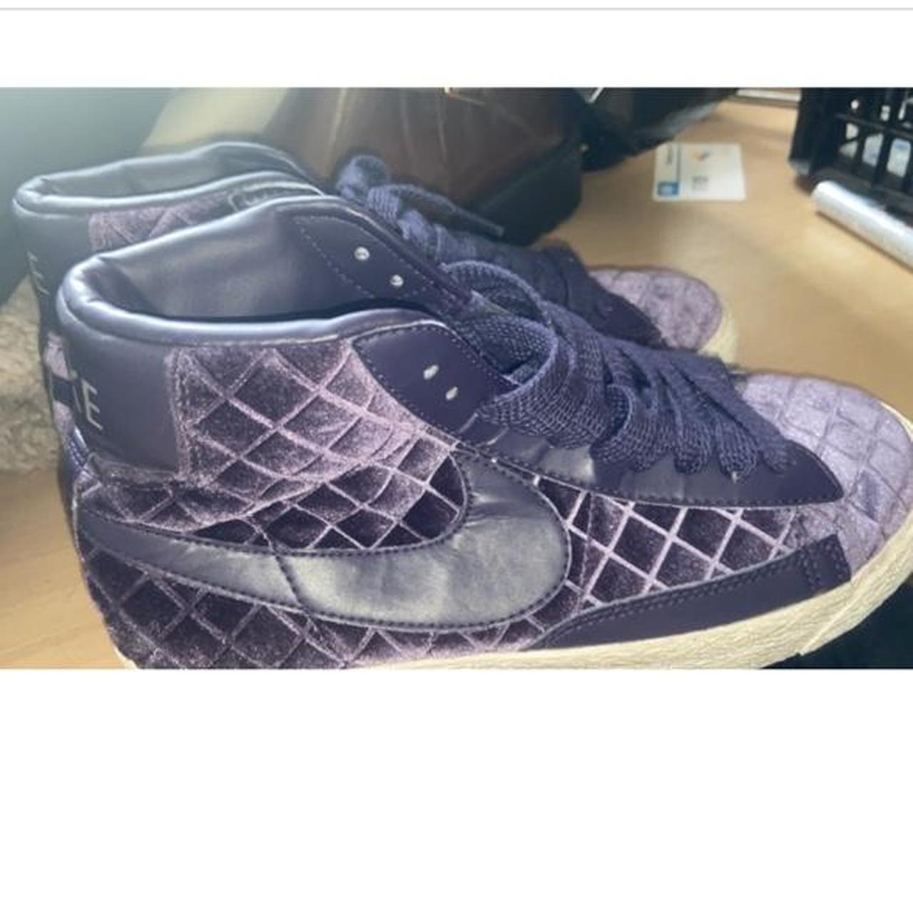 crushed velvet trainers nike