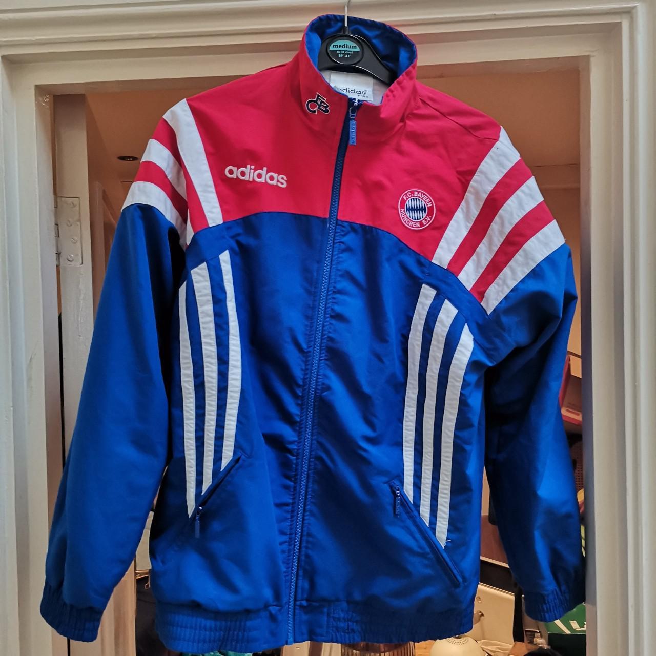 Adidas Men's Red and Blue | Depop