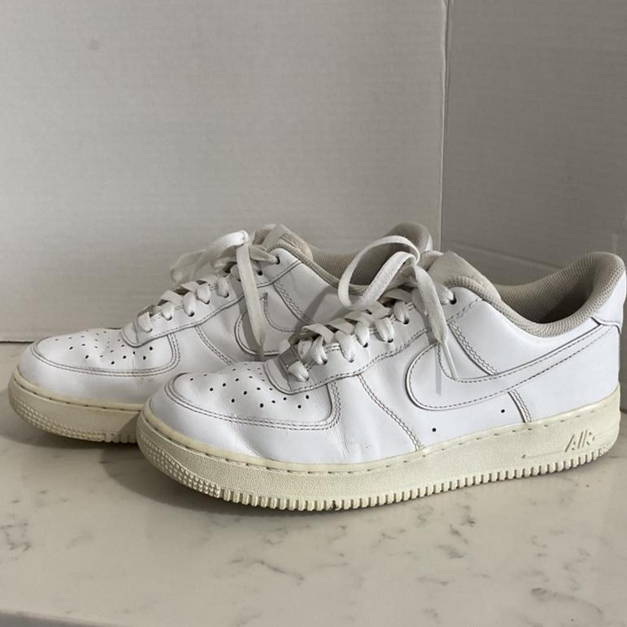 air force 1 low white mens size 8