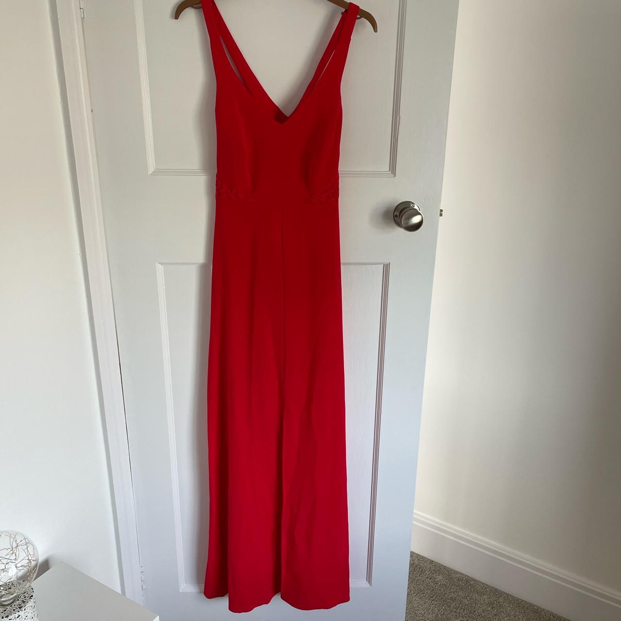 Monsoon Women's Red Dress | Depop