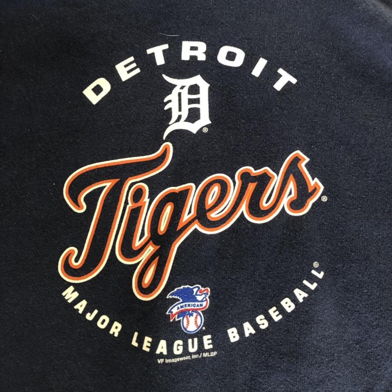 Vintage 90s MLB Detroit Tigers Baseball... - Depop