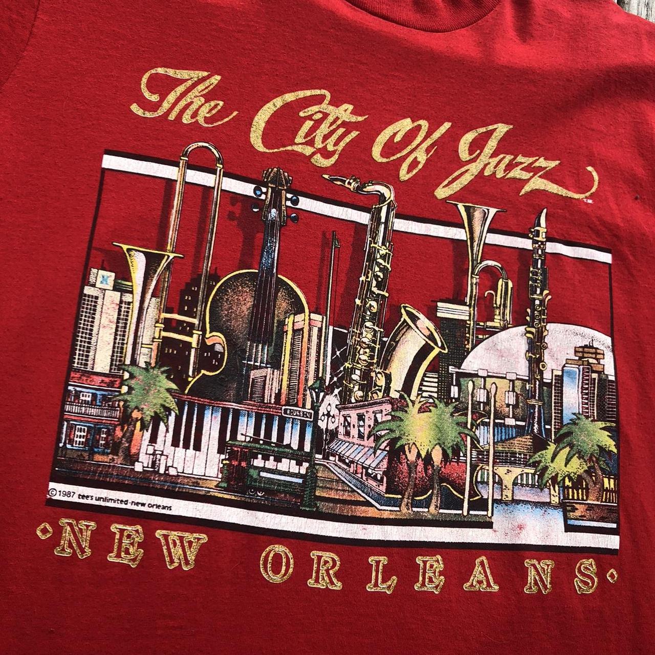 Vintage 1987 New Orleans City Of Jazz T... - Depop 