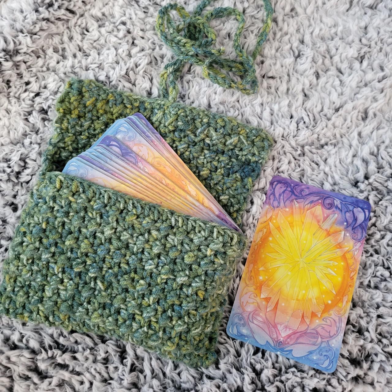 Crochet best sale tarot bag