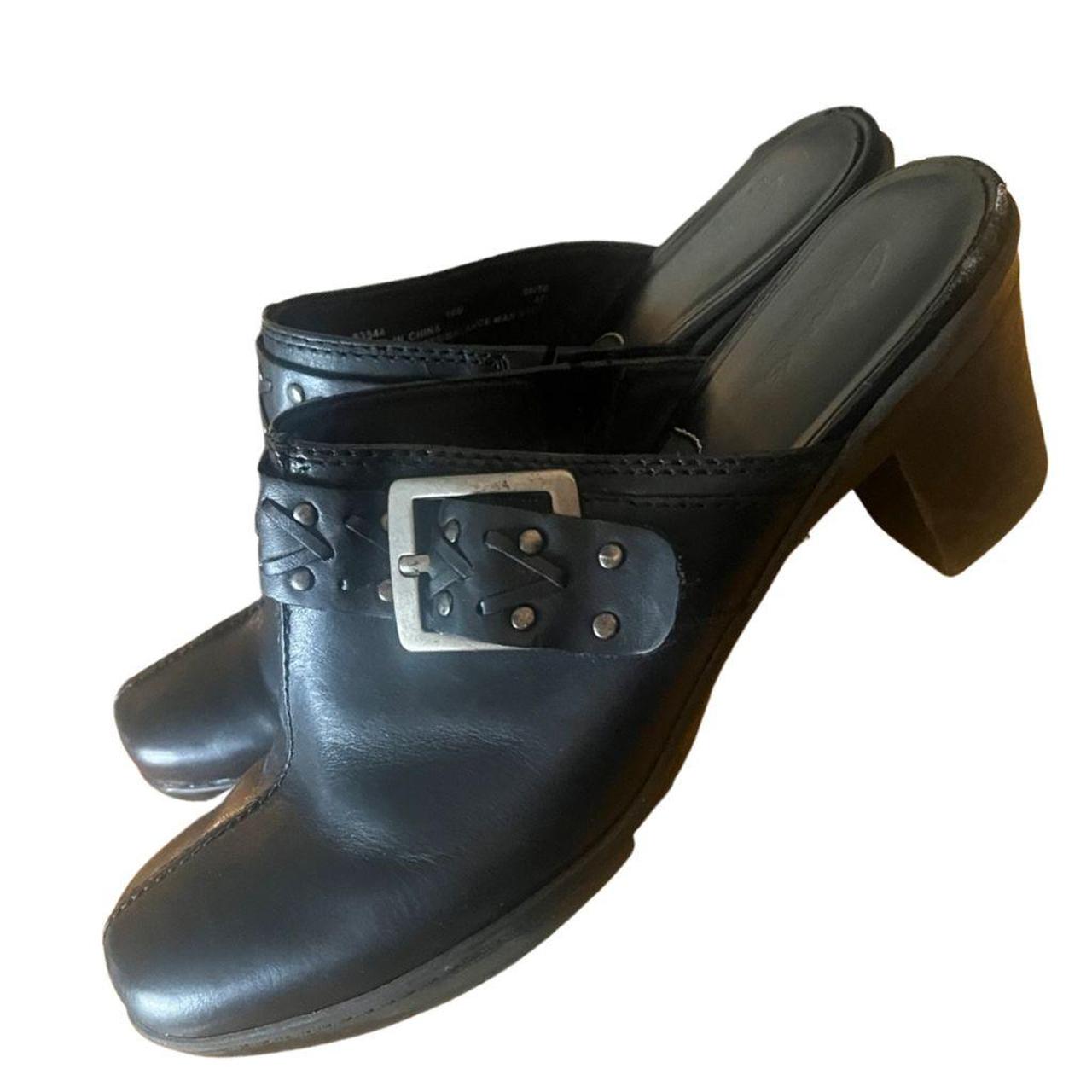 clarks bendables mules