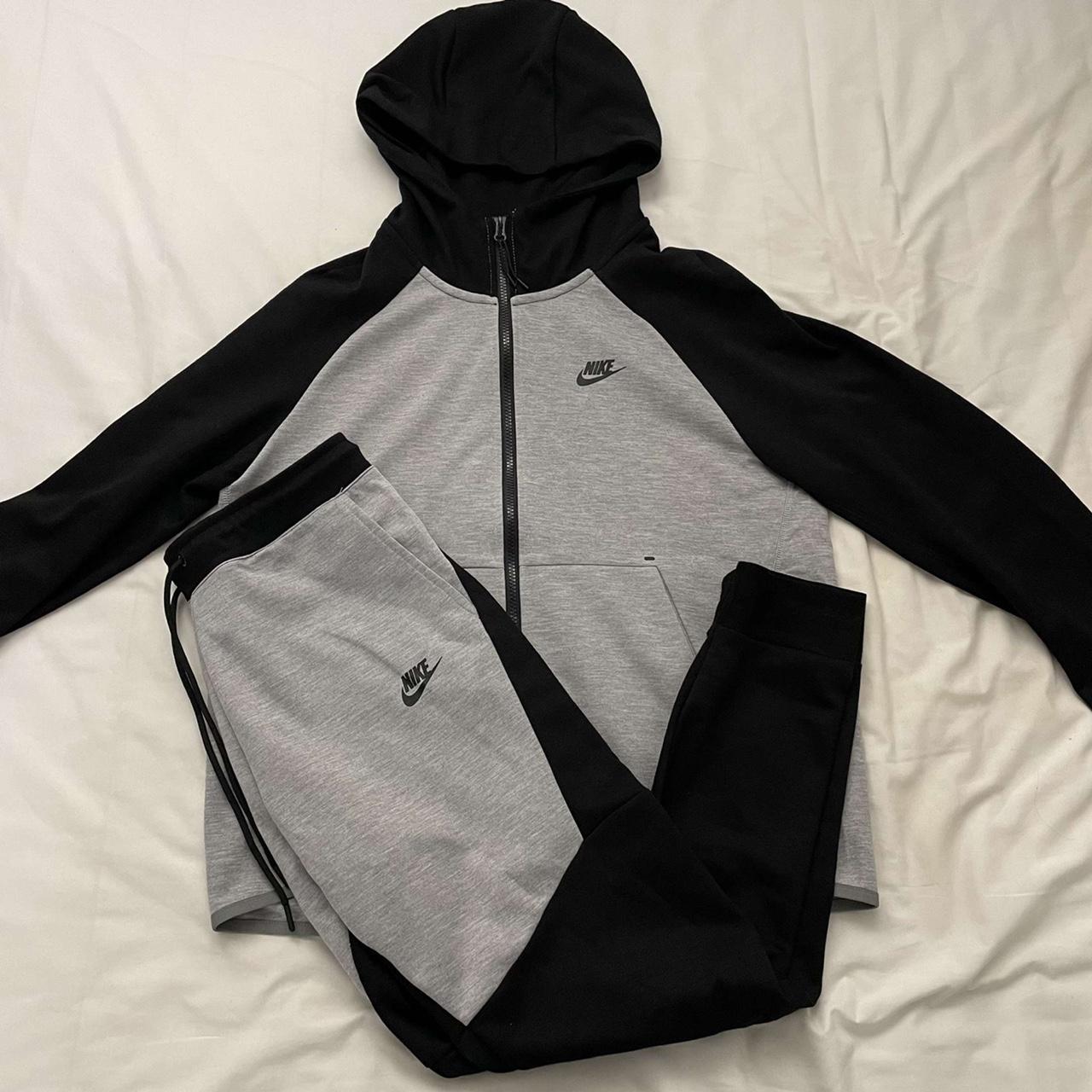 Nike tech fleece old season #N#Size: XS#N#Grey/Black - Depop