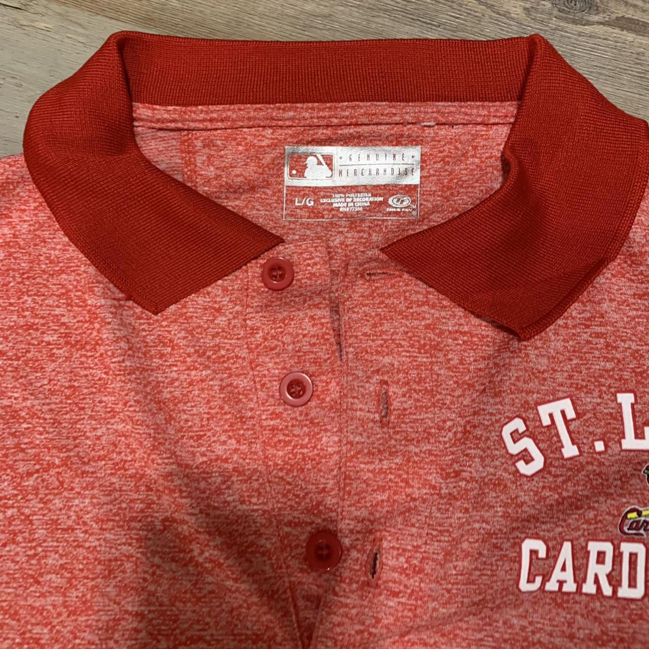 St Louis Cardinals MLB Mens Americana Button Up Shirt