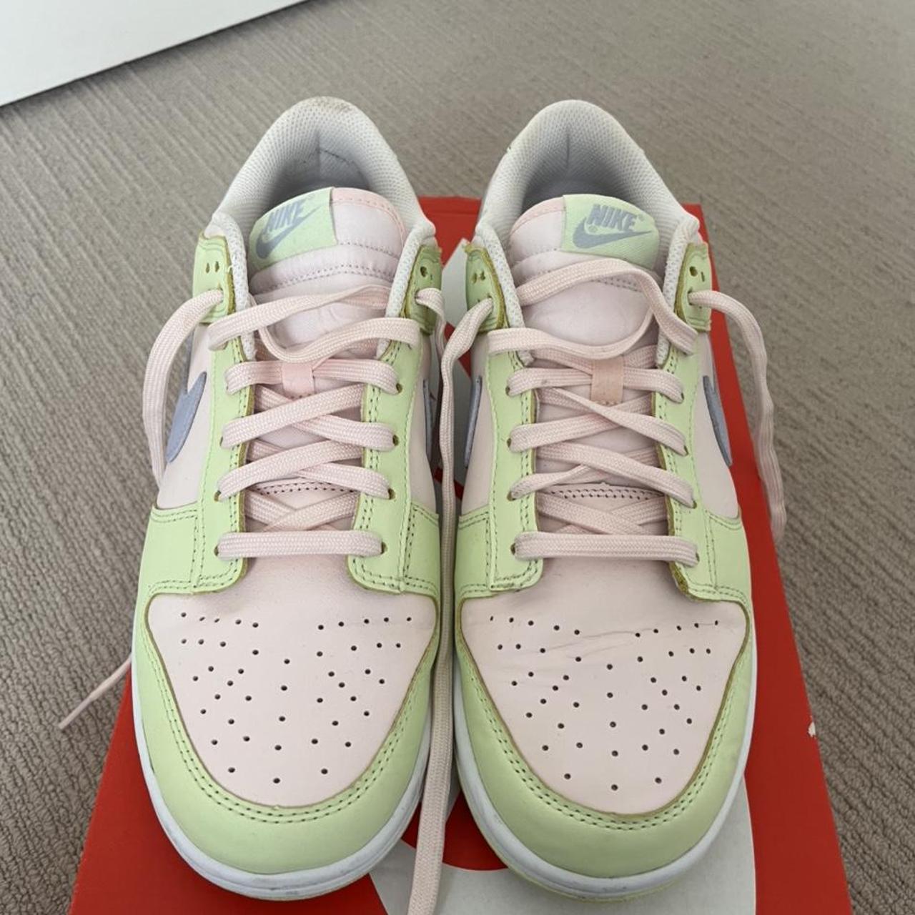 womens dunk low lime ice