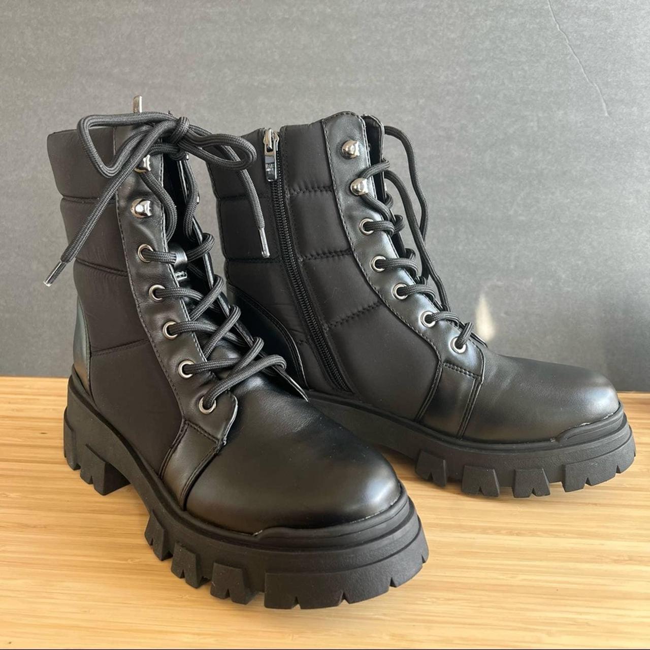 marc fisher adie 2 combat boot