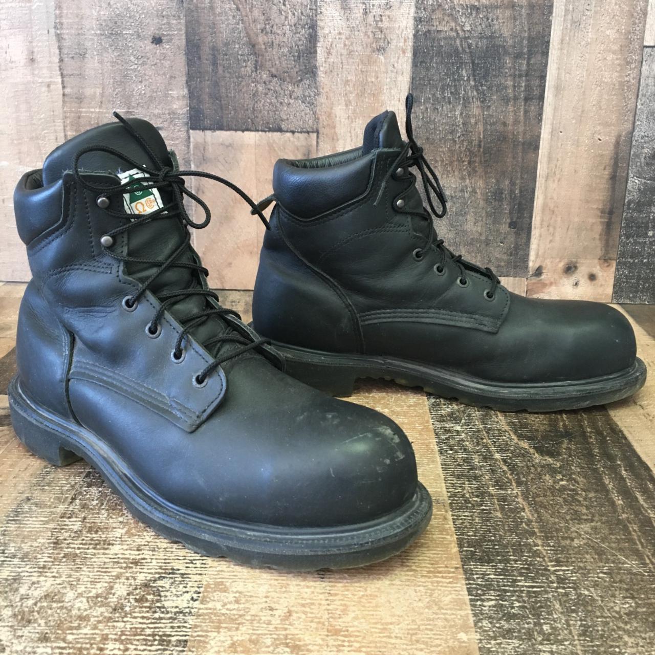 black boots with silver studs