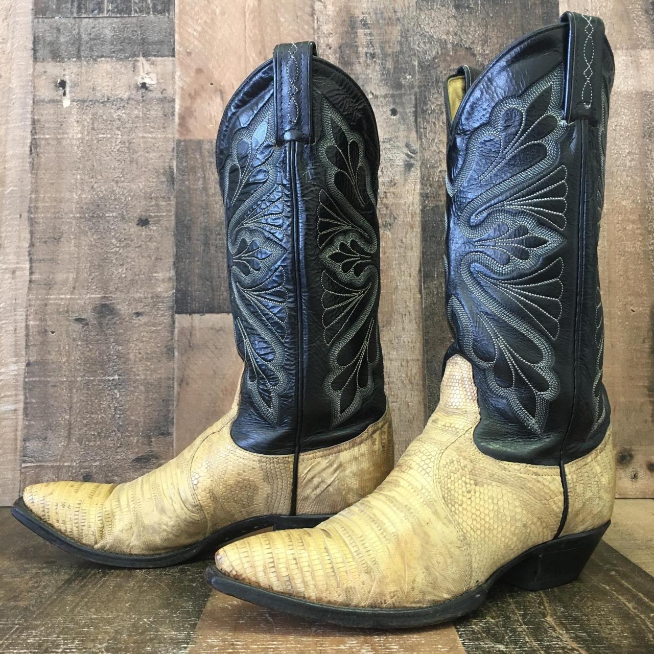 Womens lizard shop cowboy boots