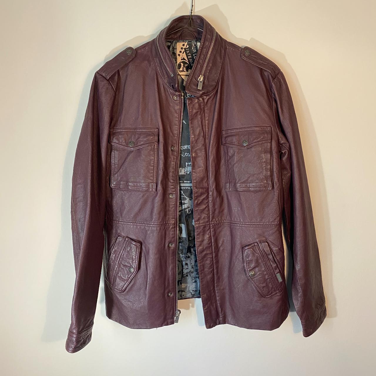 Hurley 2025 leather jacket