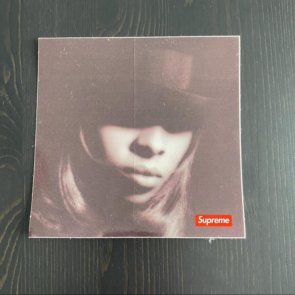 Supreme mary sale j blige sticker