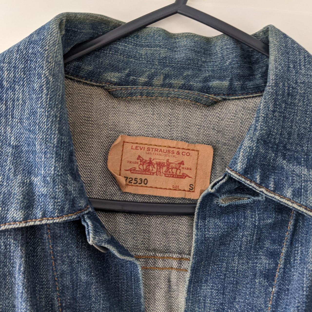 Slim fit Denim Levi Jacket. Bought from the levi... - Depop