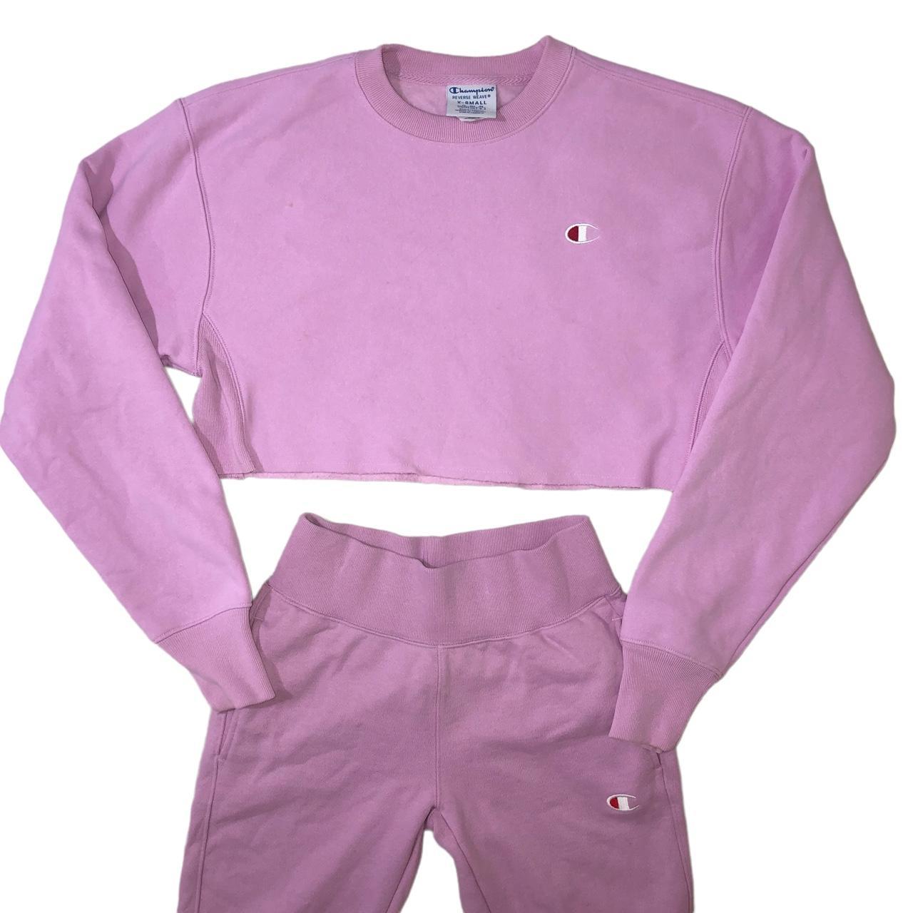 Champion sweater light outlet purple shirt