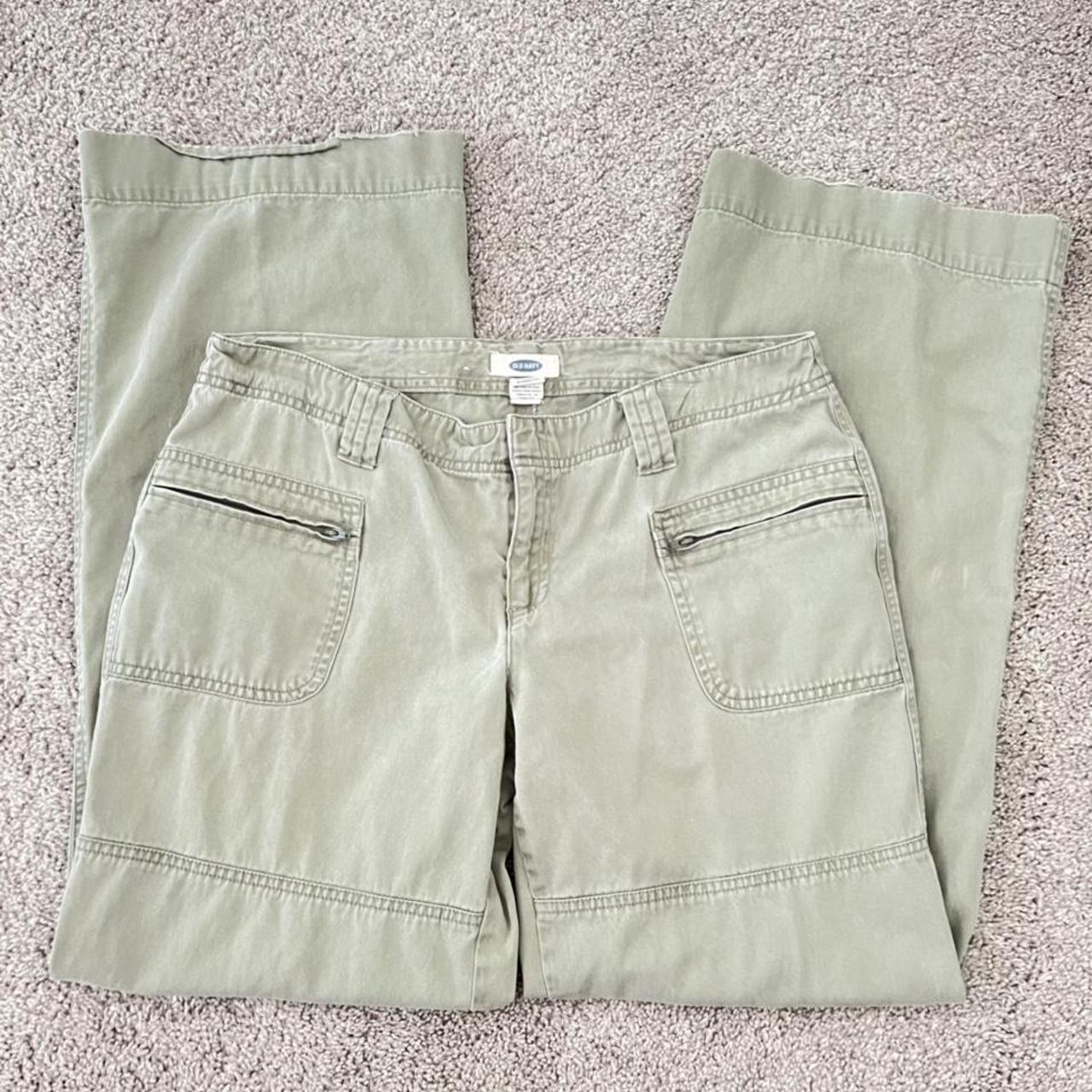 Old navy green hot sale cargo pants