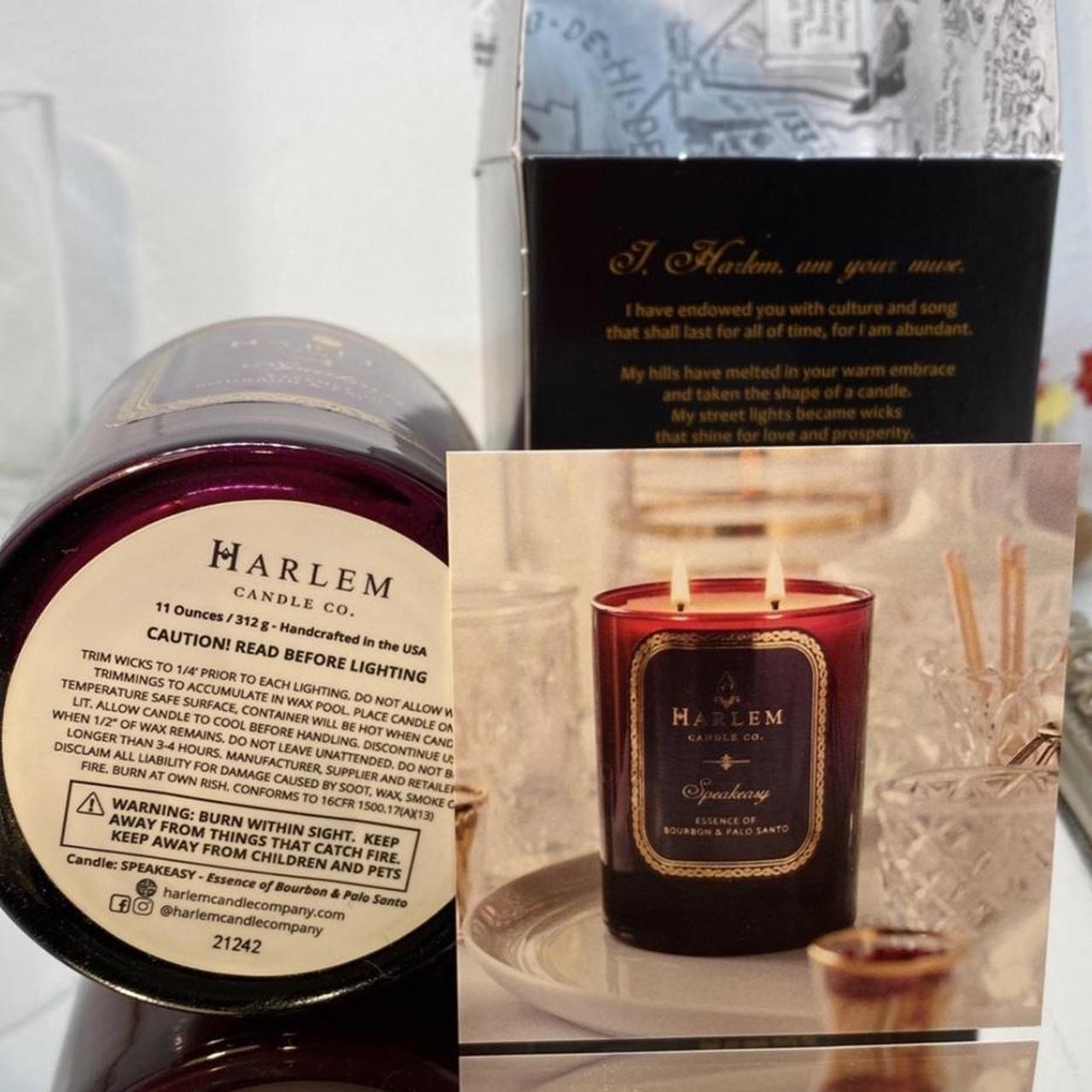 Harlem Candle Company **used** candle in scent... Depop