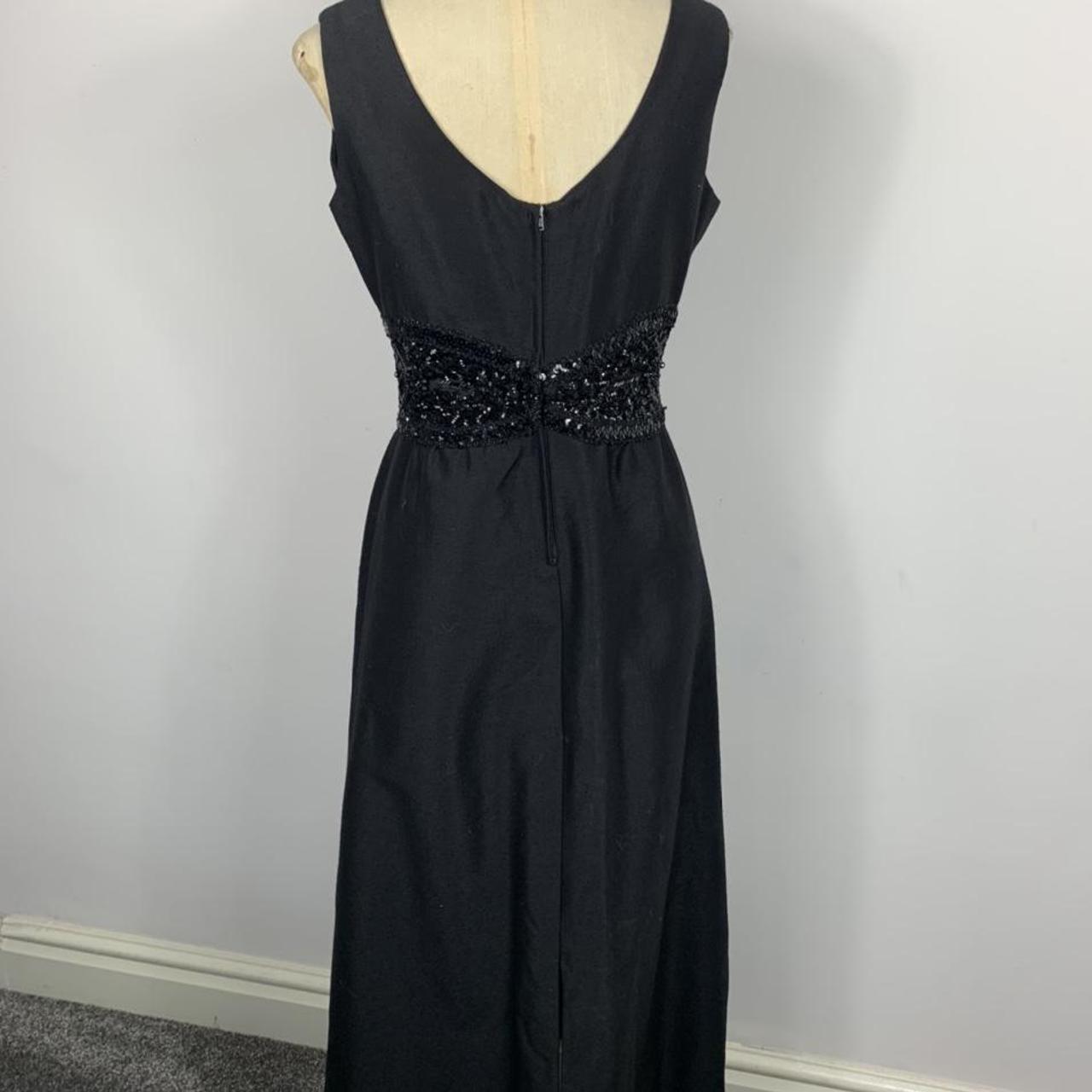 Vintage 1960s black maxi dress by Berkertex Dress... - Depop