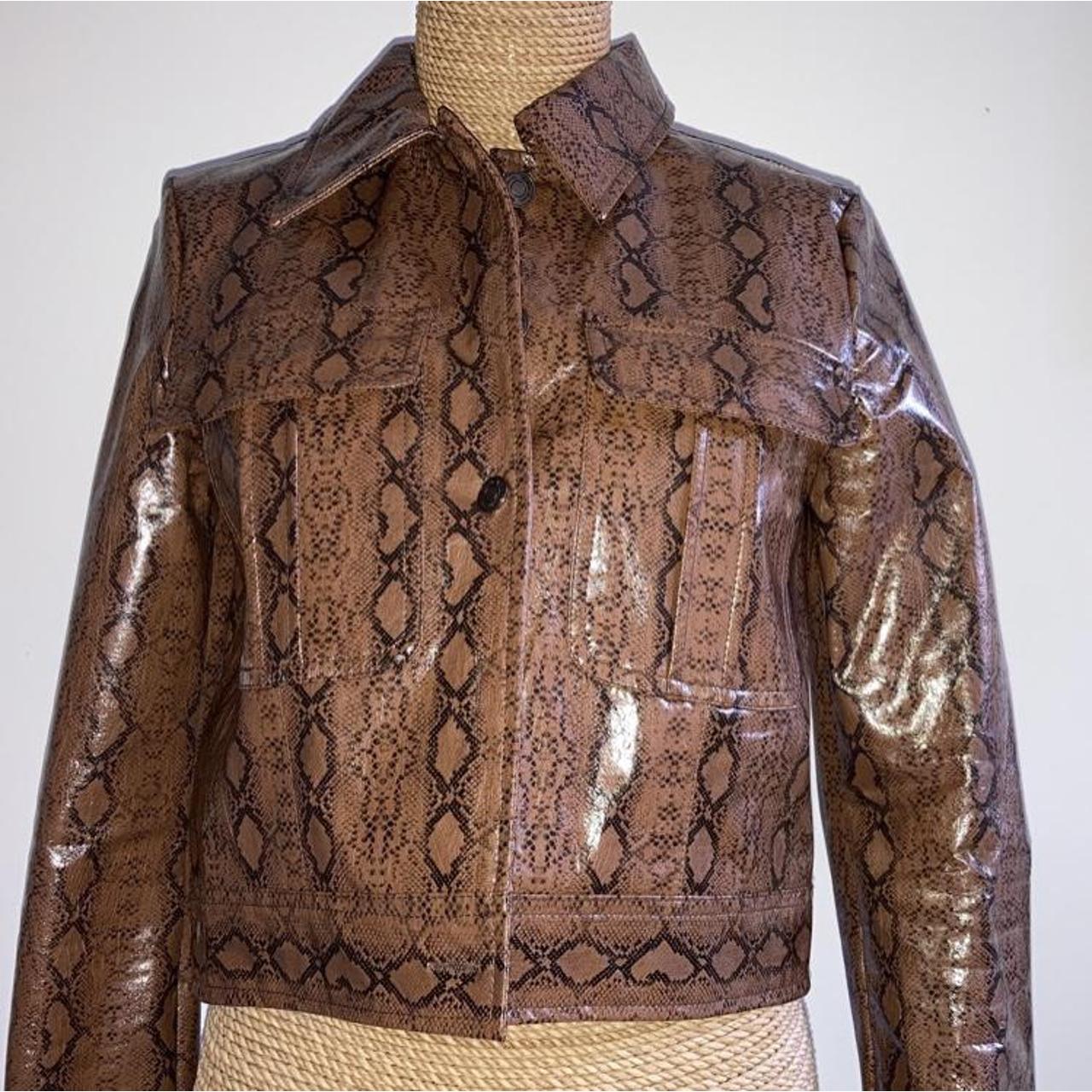 topman snakeskin jacket